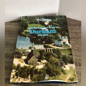 Vtg Durham History Book